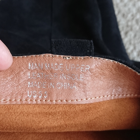 Mi.iM always a Saint Knee High Block Heel Boot black Size 5.5 - Picture 9 of 16